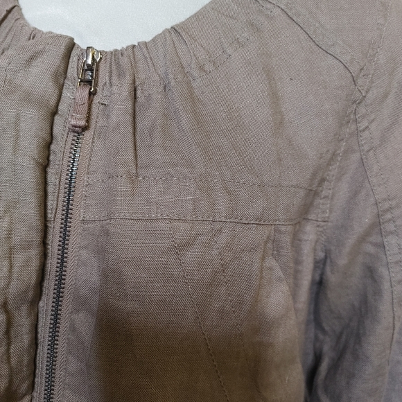 Malvin linen jacket size L - Picture 2 of 9